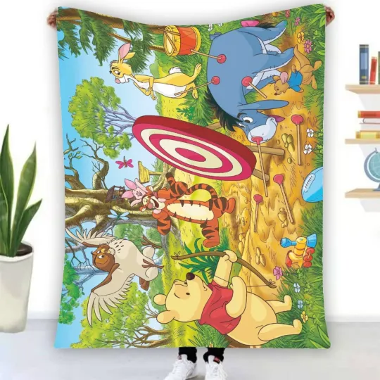 Discover Winnie The Pooh Target Fleece Blanket