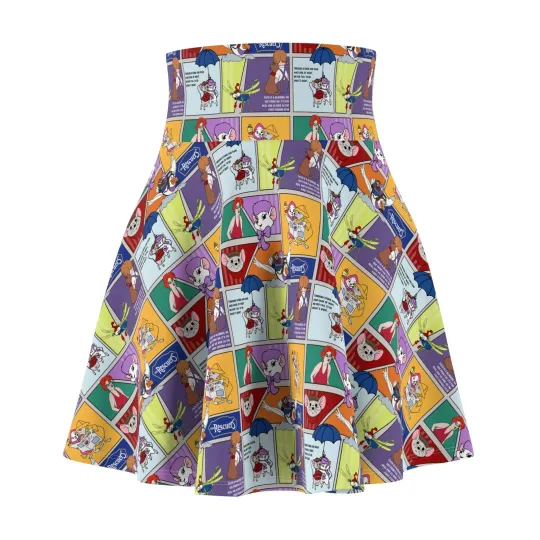 Discover The Rescuers Women's Skater Skirt, Gift for Her
