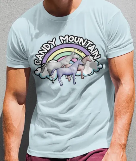Discover Charlie The Unicorn T-Shirt Candy Mountain Hello Funny Gift
