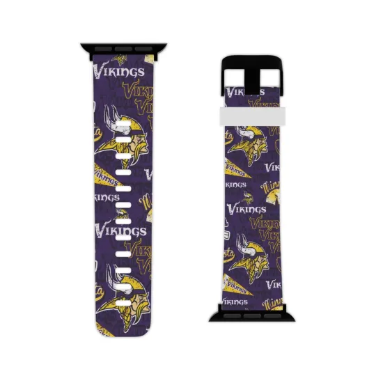Discover Minnesota Vikings Watch Band for Apple Watch