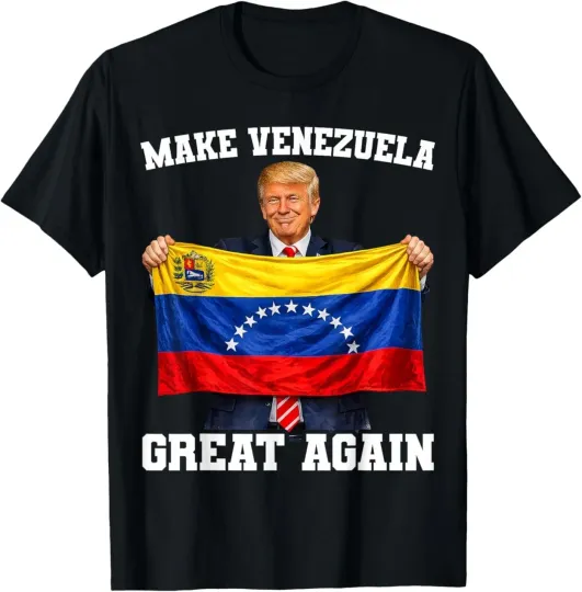Discover American Venezuela Flag Support Venezuelan Freedom Equality T-Shirt