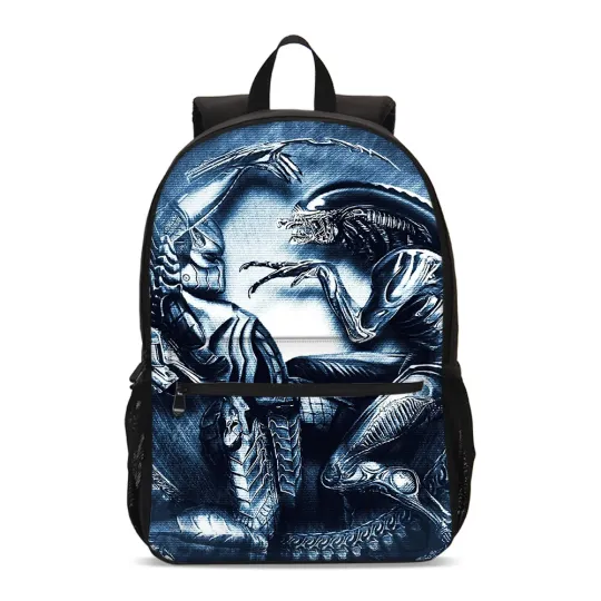 Discover Aliens Vs Predator Movie Students Backpack, School Bag, Back To School Gift
