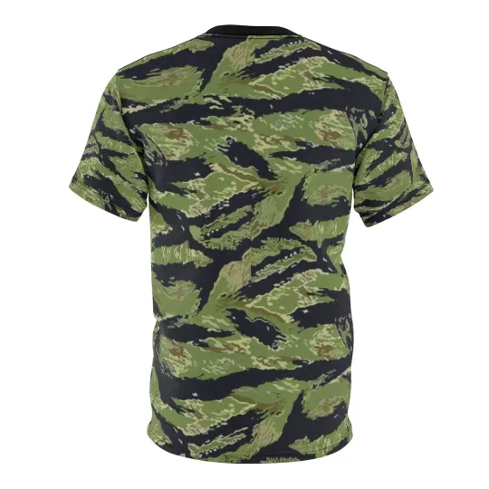 Discover 3D AOP Military Tiger Stripe Jungle Camouflage Shirt