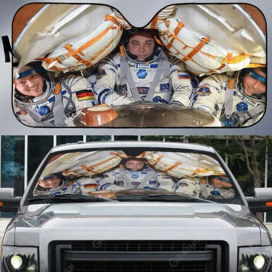 Discover Astronaut Car Sunshade