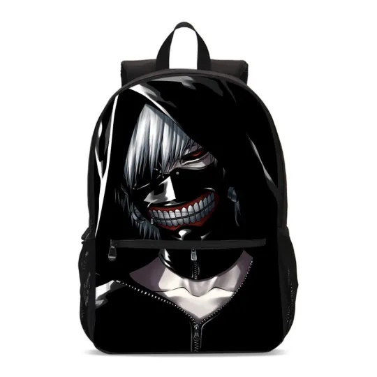 Discover Toky Ghoul Kaneki Ken Students Backpack, School Bag, Back To School Gift