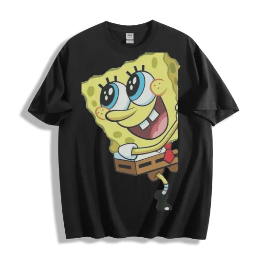 Discover SpongeBob Sea Hero T-Shirt, Cheerful Underwater Adventurex Tee