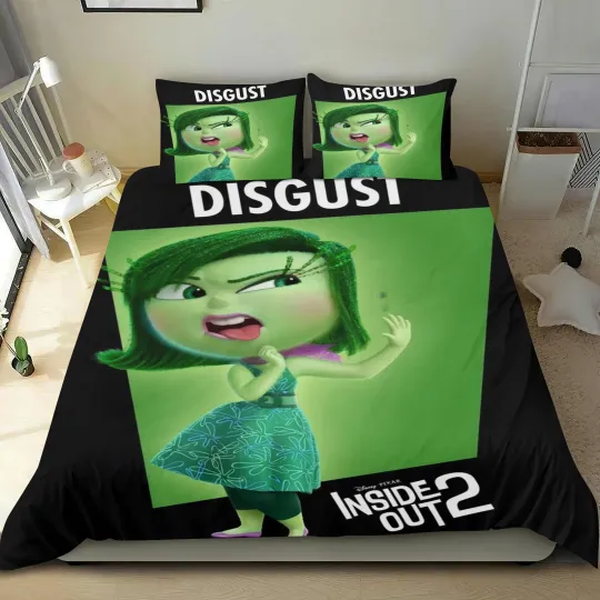 Discover Inside Out 3-Piece Kids Bedding Set with Duvet Cover All Season