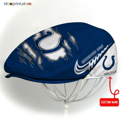 Discover Indianapolis Team Colts Jeff Cap football Jeff Cap football Driving Cap, football Golf Cap