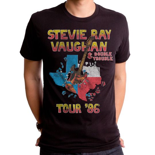 STEVIE RAY VAUGHAN - Tour 86 Men's T-Shirt