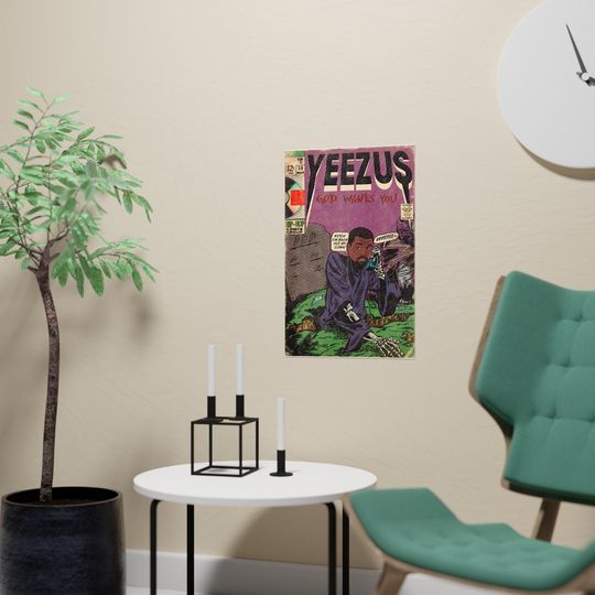 Kanye West - Yeezus - Vertical Matte Posters