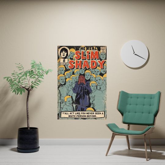 Eminem & Dr. Dre - The Real Slim Shady Poster