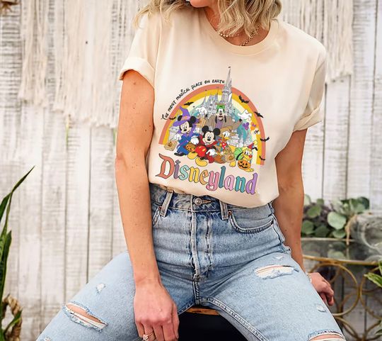 Vintage Disneyland Halloween Sweatshirt