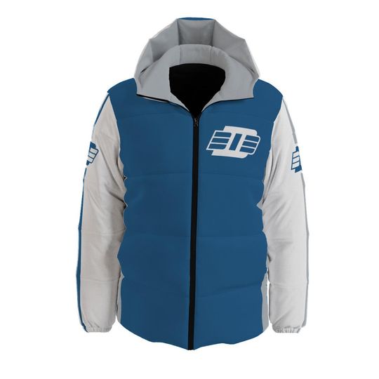 D313 Detroit Lions Inspired All-Over Print Unisex Down Jacket