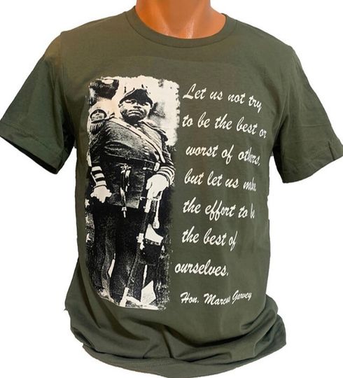 Honorable Marcus Garvey t-shirts