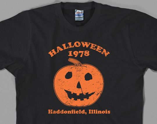 Halloween 1978 T Shirt, vintage retro michael myers jamie lee curtis horror movie haddonfield illinios film Graphic tee
