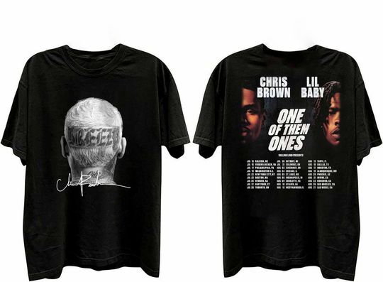 Chris Brown Breezy Shirt, Chris Brown One Of Them Ones Tour 2022 Shirt