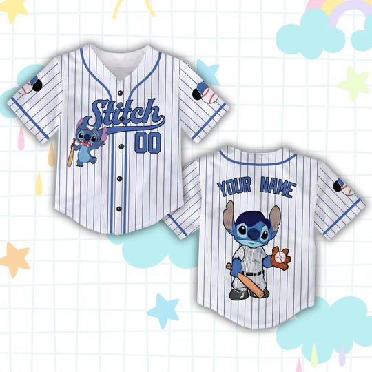 Custom Disneyland Vacation Baseball Jersey