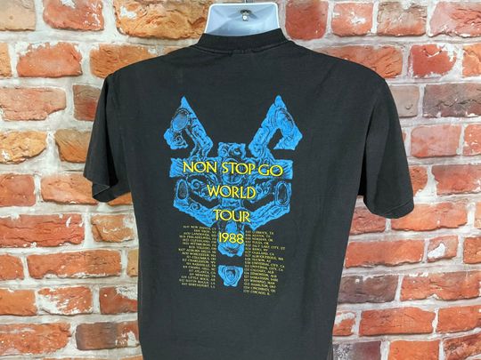 vintage 1988 Robert Plant Non Stop Go tour shirt