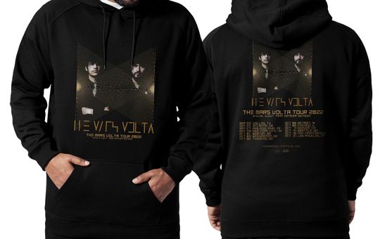 Double Sided Duo The Mars Volta Tour 2022 Hoodie