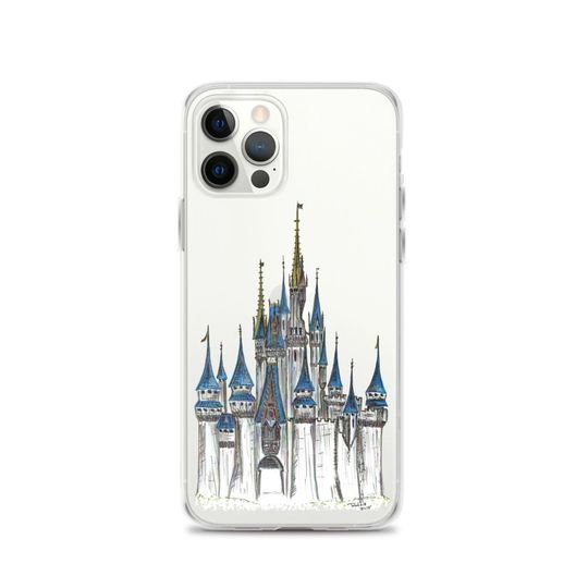 CLEAR EDITION Cinde Castle Phone Case  - Magic Kingdom iPhone case  - Gift - iPhone