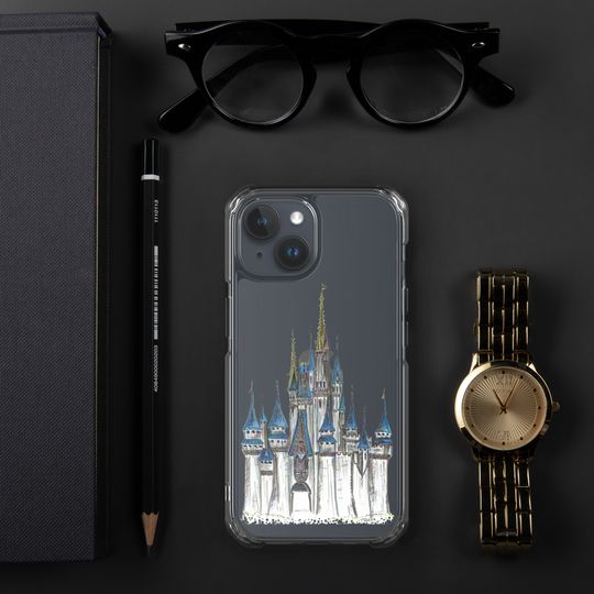 CLEAR EDITION Cinde Castle Phone Case  - Magic Kingdom iPhone case  - Gift - iPhone