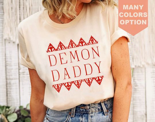 2022 Florence And The Machine Tour Merch, Demon Daddy Black Tee