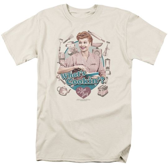 I Love Lucy What's Cookin' Cream Shirts