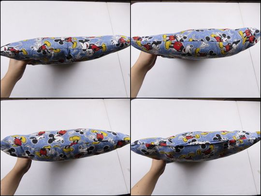 Vintage Mickey Mouse square pillow