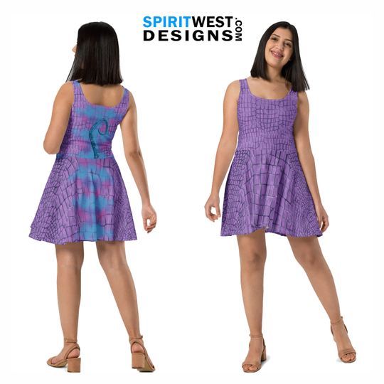 Purple Lizard Randall Boggs Costume Skater Dress
