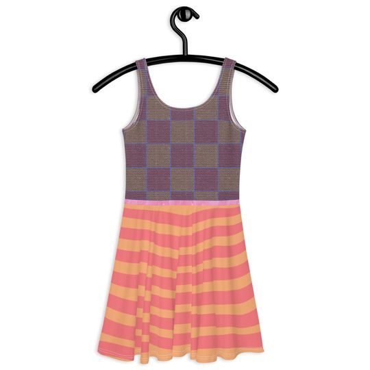 Bing Bong Costume Inside out Emotion Party Dress Skater