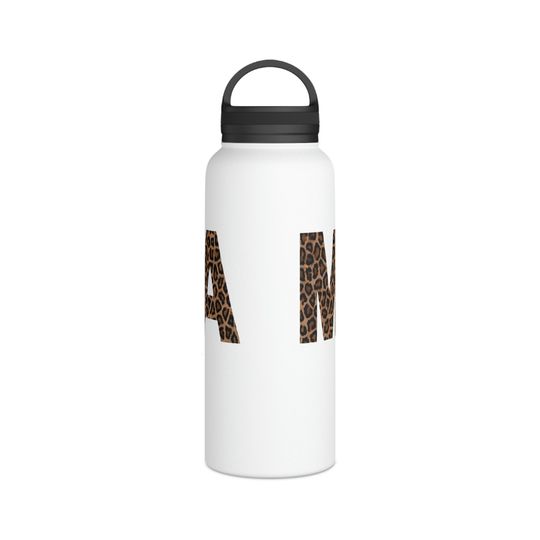 Mama Stainless Steel Water Bottle, Handle Lid- 3 Sizes