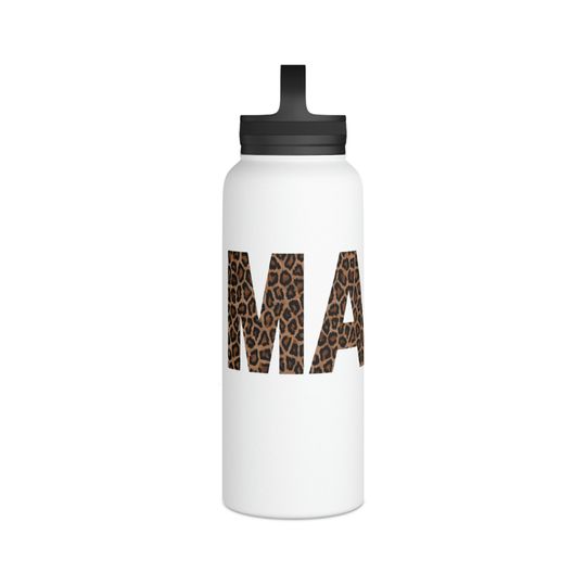 Mama Stainless Steel Water Bottle, Handle Lid- 3 Sizes