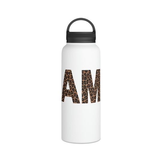 Mama Stainless Steel Water Bottle, Handle Lid- 3 Sizes