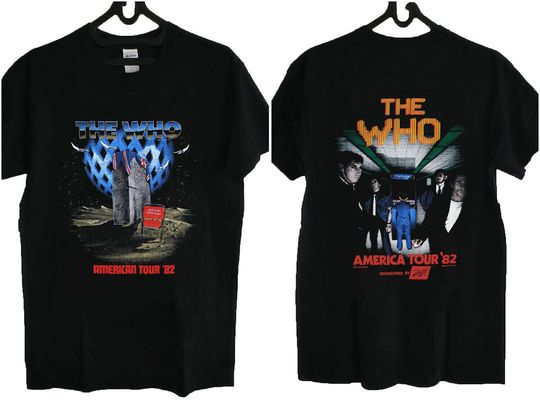 The Who Tour T-shirt, The Who 68 Concert Tour Shirt, The Who shirt
