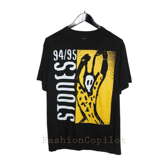Vintage 90s Double Side The Rolling Stones 1994/95 Voodoo Lounge Tour Shirt