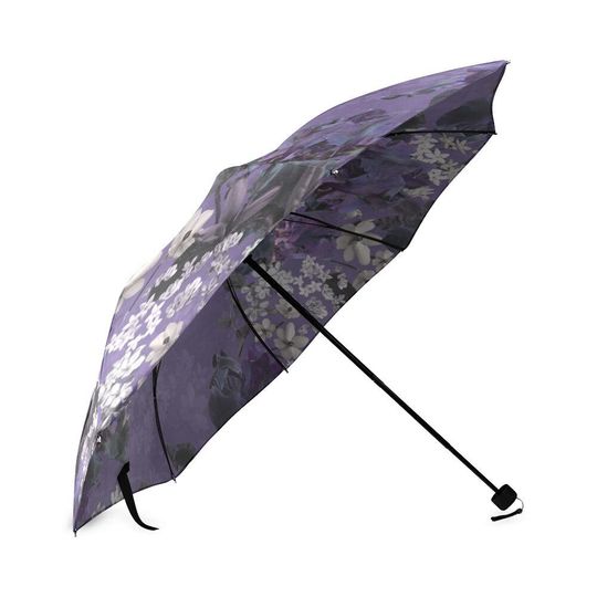 Lalia Lilac Floral Flower Umbrella