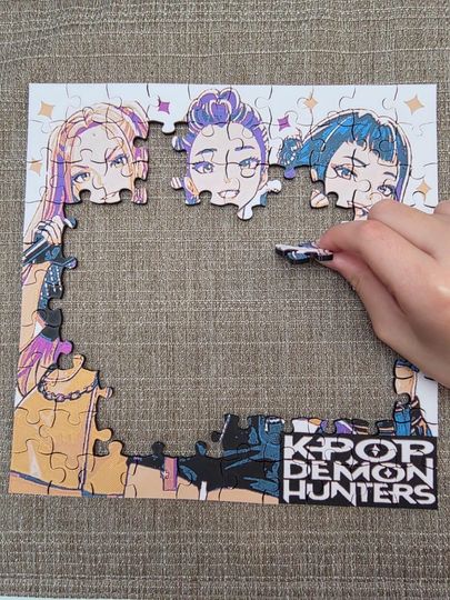 KPop Demon Hunters 3D Printed Puzzle