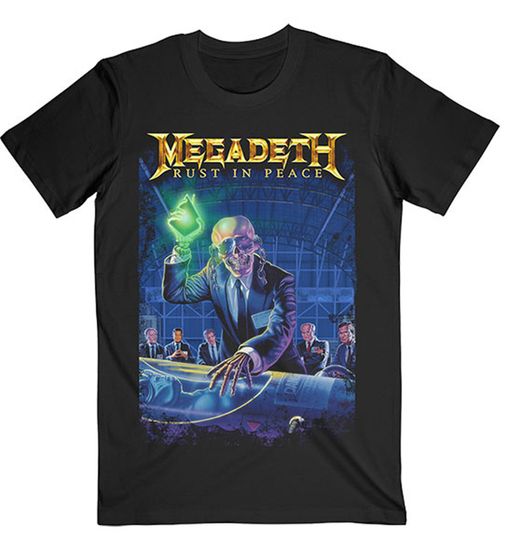 Megadeth Rust In Peace 30Th Anniversary T-Shirt