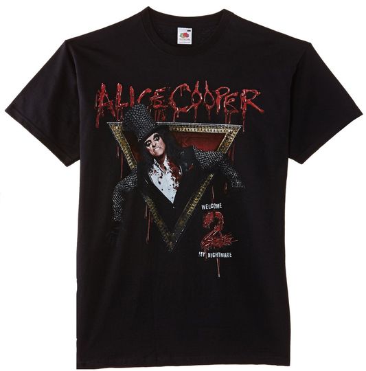 Alice Cooper Welcome To My Nightmare Rock Official Tee T-Shirt