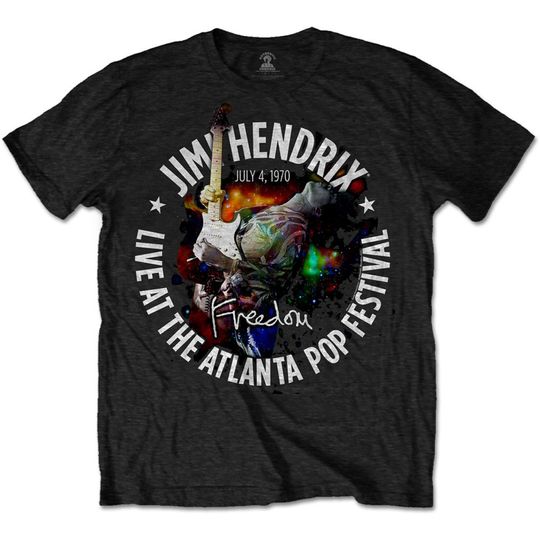 Jimi Hendrix Live At The Atlanta Pop Festival T-Shirt