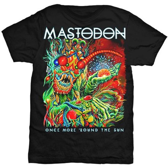 Mastodon Once More Round the Sun Official Tee T-Shirt Mens Unisex