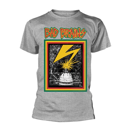 Grey Bad Brains Tee T-Shirt