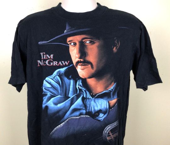 Vtg 1994 Tim McGraw Dont Take The Girl 2 sided shirt