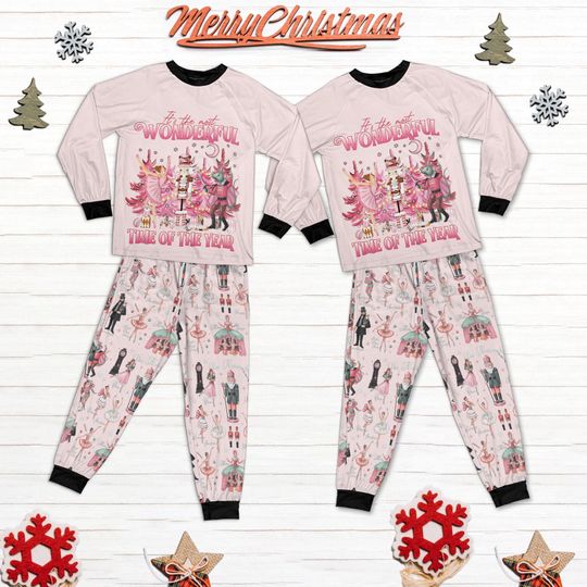 Christmas Nutcracker Pajamas, Nutcracker Pajamas, Nutcracker Pajamas Set, Ballet Shirt Nutcracker, Christmas Pajamas Nutcracker