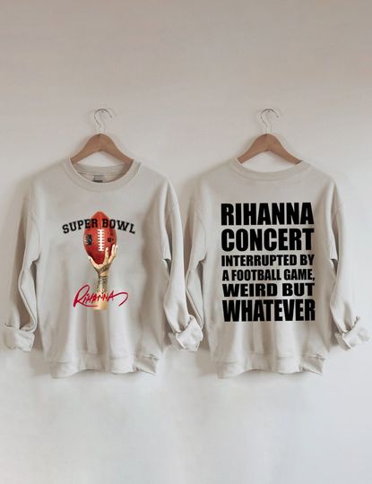 Rihanna Supper Bowl 2023 Sweatshirt