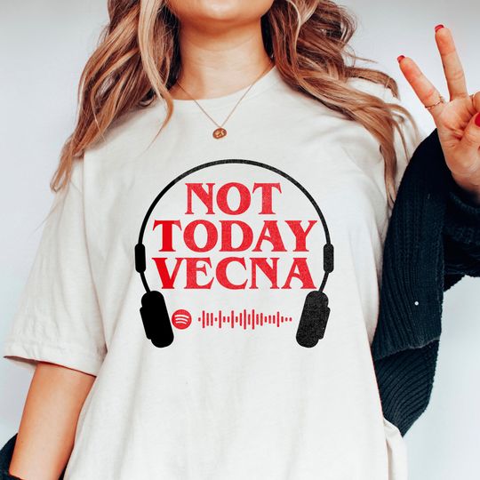Not Today Vecna Tshirt, Steve Harrington, Steve Harrington Tshirt
