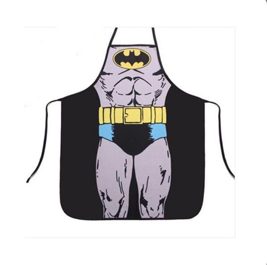 Batman Funny cartoon Kitchen Cooking Chef Novelty Funny BBQ Party Apron