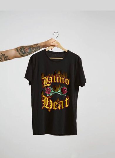 Vintage Eddie Guerrero Classic Latino Heat HQ Tee Shirt