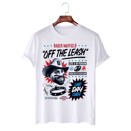 Baker Mayfield Shirt, Baker Mayfield x Glory Days Apparel  T-Shirt