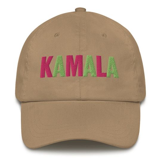 Kamala Embroidered Dad Hat Cap | Biden Harris  Vice President Sorority Alpha Kappa